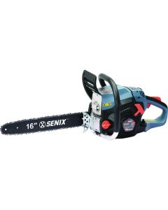 Senix 4QL 16 In. 46cc Gas Powered Chainsaw