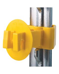 Dare Snug Snap-On Yellow Polyethylene Electric Fence Insulator (25-Pack)