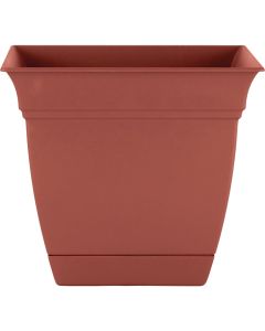 HC Companies Eclipse 8 In. x 8 In. x 7 In. Resin Clay Planter