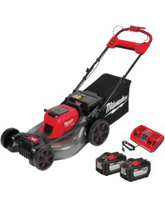 Milwaukee M18 FUEL 21 In. Self-Propelled Dual Battery Cordless Lawn Mower Kit