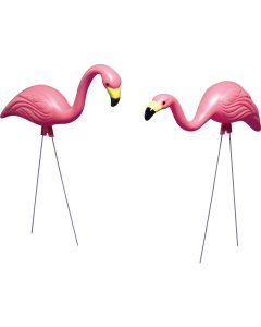 Bloem Pink Flamingo Lawn Ornament (2-Pack)