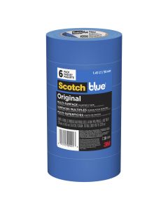 3M Scotch Blue 1.41 In. x 60 Yd. Original Painter's Tape (6-Pack)