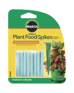 Miracle-Gro 6-12-6 Indoor Plant Food Fertilizer Spikes (24-Pack)