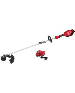 Milwaukee M18 FUEL Brushless Cordless String Trimmer Kit with QUIK-LOK Attachment Capability & 8.0 Ah Battery & Charger