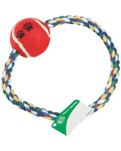 Ball W/ 7" Rope Ring