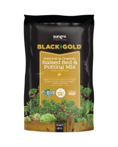 Black Gold 1.5 Cu. Ft. 23 Lb. Natural & Organic Raised Bed Potting Mix