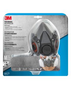 Medium 3M 6211PA1-A Tekk Protection Paint Project Respirator