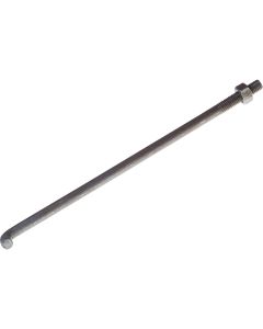 Grip-Rite 1/2 In. x 6 In. Galvanized Foundation Anchor Bolt with Nut & Washer (50 Ct.)