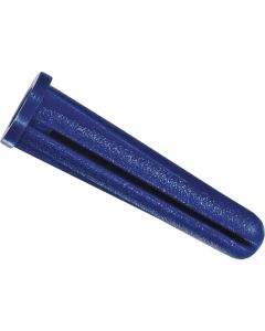 Hillman #8 - #10 Thread x 7/8 In. Blue Conical Plastic Anchor (50 Ct.)