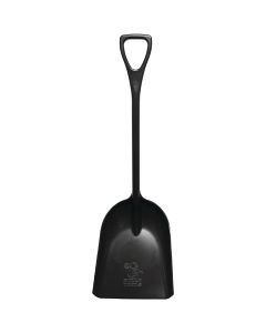 Bully Tools 25 In. Poly D-Grip Handle Plastic Scoop Shovel