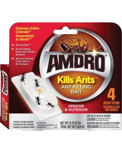 Amdro 0.64 Oz. Solid Ant Bait Station (4-Pack)