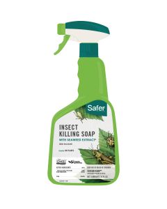 Safer 32 Oz. Ready To Use Trigger Spray Insecticidal Soap Insect Killer