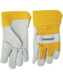 Stanley Men's Large Cowhide Leather Palm Work Glove