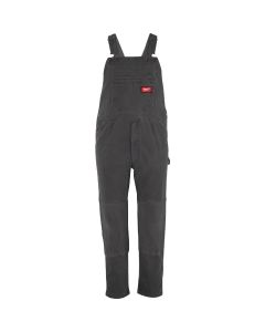 Milwaukee FREEFLEX Men's 30x32 Gray Unlined Bib Overalls