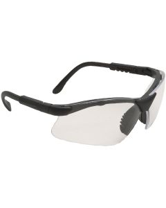 Radians Revelation Black Frame Sporting Goods Safety Eyewear with Clear Lenses