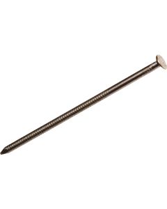 Grip-Rite 40d x 5 In. 7 ga Bright Ring Shank Pole Barn Nails (1400 Ct., 50 Lb.)