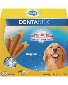 Pedigree Dentastix Large Dog Original Flavor Dental Dog Treat (32-Pack)