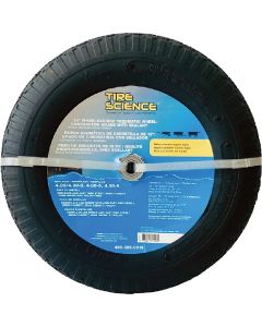 Tire Science 15.5 In. Wheel with Tire Sealant for Wheelbarrows, Carts and Tow Trailers