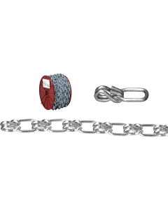 Campbell #3/0 50 Ft. Zinc-Plated Low-Carbon Steel Coil Chain