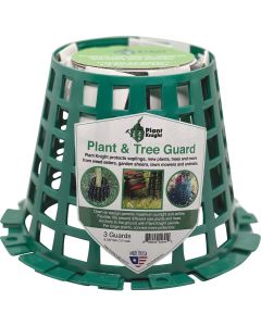 Plant Knight Green Protective Plant Cage (3-Pack)