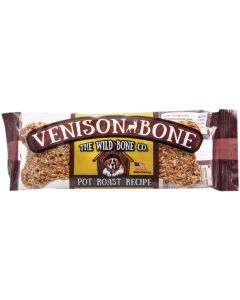 The Wild Bone Company Venison Bone Pot Roast Dog Treat, 1 Oz.