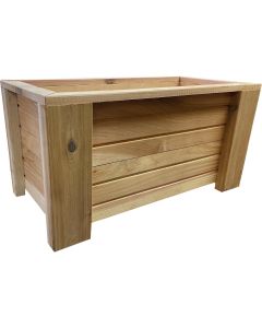 Real Wood Products 24 In. Cedar Deck Box