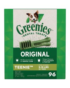 Greenies Teenie Toy Dog Original Flavor Dental Dog Treat (96-Pack)