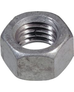 Hillman 1/4 In. 20 tpi Grade 2 Galvanized Zinc Hex Nuts (100 Ct.)