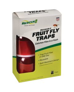 Rescue Reusable Fruit Fly Trap (2-Pack)