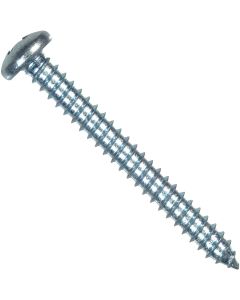 Hillman #6 x 1/2 In. Combination Pan Head Zinc Sheet Metal Screw (100 Ct.)