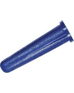 Hillman #6 - #8 Thread x 3/4 In. Blue Conical Plastic Anchor (16 Ct.)