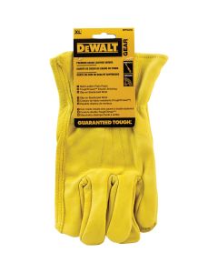 DEWALT Men's Large Premium Grade Leather Driver Glove