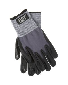 CAT Men's Large Dotted & Dipped Nitrile Coated Glove