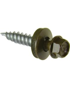 Do it #9 x 1-1/2 In. Hex Washered Green Framing Screw (250 Ct.)