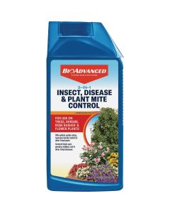 BioAdvanced 3-in-1 32 Oz. Concentrate Insect, Disease, & Plant Mite Control