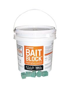 JT Eaton Peanut Butter Bait Block Rat & Mouse Poison (144 Per Pail)