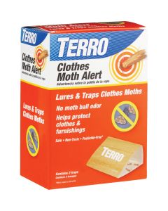 Terro Glue Clothes Moth Alert Trap (2-Pack)