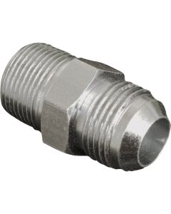 Apache 3/8 In. Male JIC x 1/2 In. Male Pipe Straight Hydraulic Hose Adapter
