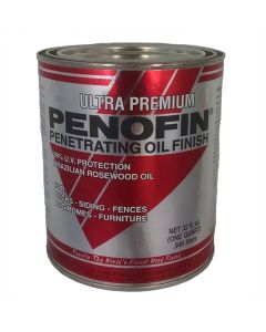 1 Qt Penofin F5MTRQT Redwood Red Label Ultra Premium Stain (550-VOC)