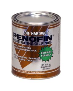 1 Qt Penofin F5XHTQT Tigerwood Exotic Hardwood Penetrating Wood Finish (550-VOC)