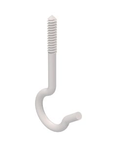 National 2-1/2 In. White Ceiling Hook (3-Pack)