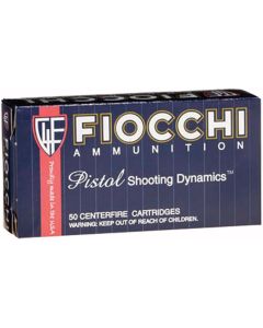 Fiocchi Range Dynamics 9mm 115 Grain FMJ Centerfire Ammunition Cartridges