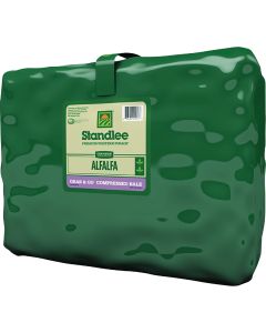 Standlee Premium Western Forage 50 Lb. Certified Alfalfa Grab & Go Compressed Bale