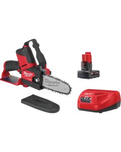 Milwaukee M12 FUEL HATCHET Brushless 6 In. Cordless Pruning Saw Kit with 4.0 Ah Battery & Charger