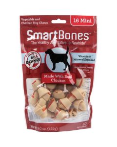 SmartBone Mini Chicken Chew Bone (16-Pack)