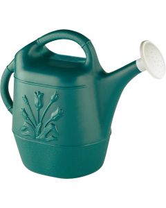 Novelty 2 Gal. Green Poly Watering Can