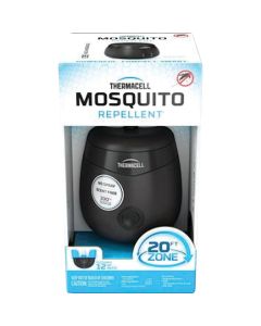 Thermacell 6-1/2 Hr. Black Rechargeable Mosquito Repeller Starter Kit