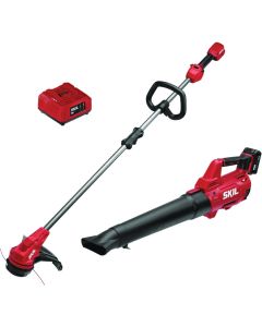 SKIL PwrCore 20V Brushless Leaf Blower & 20V 13 In. Brushless String Trimmer Combo Kit