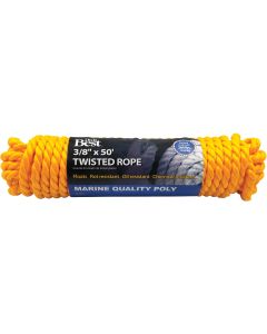 3/8x50' Poly Twist Rope