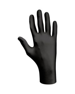 Showa XL Black Nitrile Biodegradable Disposable Gloves (100-Pack)